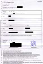 Example Birth Certificate Germany